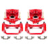 Power Stop 07-16 Cadillac Escalade Rear Red Calipers w/Brackets - Pair