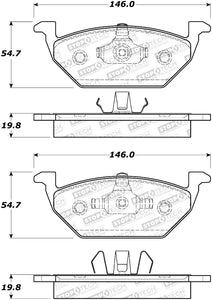 StopTech Street Select Brake Pads