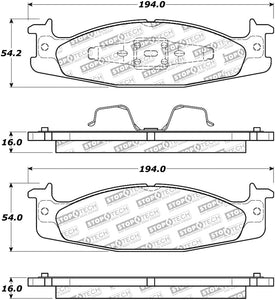 StopTech Street Select Brake Pads