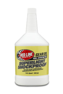 Red Line SuperLight ShockProof Gear Oil - Quart