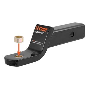 Curt Reducer Bushing (From 1in to 3/4in Shank Packaged)