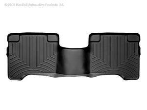 WeatherTech 04+ Nissan Armada Rear FloorLiner - Black