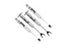 Superlift 11-19 Chevy Silverado 2500HD Fox Shock Box - 1.5-3.5in Lift Kit Front/Rear Shocks