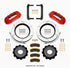 Wilwood TX6R Front Kit 15.50in Red 2004-08 Ford F150 - 4WD