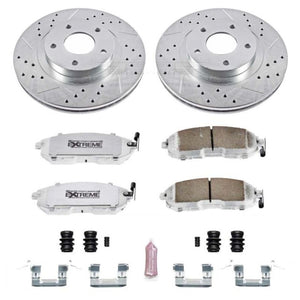 Power Stop 02-04 Infiniti I35 Front Z26 Street Warrior Brake Kit