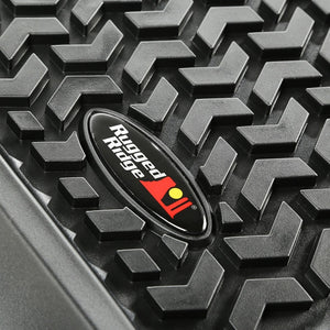 Rugged Ridge Floor Liner Front Black 2005-2011 Toyota Tacoma Regular / Access / Double Cab