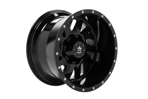 RBP 65R Glock 20x12 8x170 BP / 4.75 BS -44mm Offset 125mm CB (Hub Centric) Gloss Black Wheel