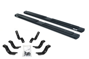 Go Rhino 6in OE Xtreme SideSteps - Tex Blk - 87in