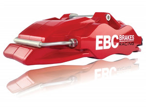 EBC Racing 05-11 Ford Focus ST (Mk2) Front Right Apollo-4 Red Caliper