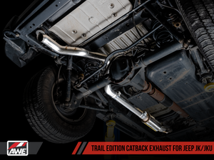 AWE Tuning 07-18 Jeep Wrangler JK/JKU 3.6L Trail Edition Cat-Back Exhaust