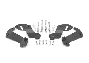 MaxTrac 07-18 Jeep Wrangler JK 2WD/4WD Front Caster Correction Brackets (0-4.5in Lift)