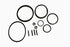 McLeod Slip On Bearing Repair Kit 2Nd Generation - 6 ORings & Roll Pins
