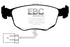 EBC 98-99 Ford Contour 2.5 SVT Redstuff Front Brake Pads