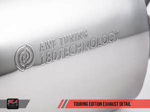 AWE Tuning Mk5 Jetta 2.0T - GLI Touring Edition Exhaust - Diamond Black Tips