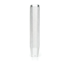 NRG Shift Knob Knurl Hidden Gem Long Silver