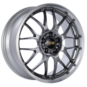 BBS RS-GT 19x8.5 5x130 ET53 CB71.6 Diamond Black Center Diamond Cut Lip Wheel