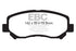 EBC 12+ Mazda CX-5 2 Greenstuff Front Brake Pads