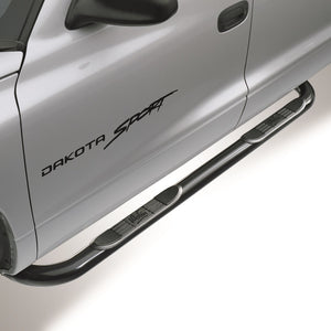 Westin 1997-2004 Dodge Dakota Club Cab Signature 3 Nerf Step Bars - Black