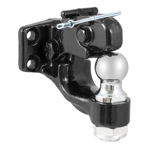 Curt Ball & Pintle Combination (1-7/8in Ball 6000lbs Ball Capacity)