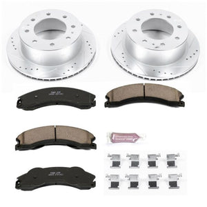 Power Stop 11-20 GMC Sierra 3500 HD Rear Z23 Evolution Brake Kit