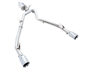 AWE Tuning 09-18 RAM 1500 5.7L (w/Cutouts) 0FG Dual Rear Exit Cat-Back Exhaust - Chrome Silver Tips