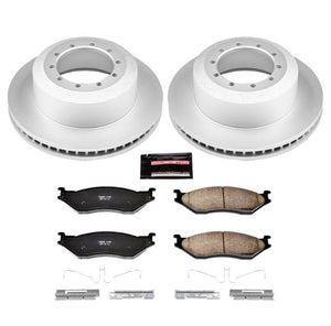 Power Stop 06-09 Ford LCF Rear Z17 Coated Brake Kit