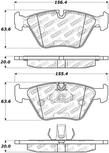 StopTech Street Select Brake Pads w/Hardware - Front