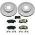 Power Stop 12-18 Hyundai Accent Front Z17 Evolution Geomet Coated Brake Kit