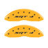 MGP 4 Caliper Covers Engraved Front & Rear SRT4 Yellow finish black ch