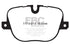 EBC 10-12 Land Rover Range Rover 5.0 Supercharged Yellowstuff Rear Brake Pads