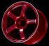 Advan TC4 17x7.0 +42 4-100 Racing Candy Red & Ring Wheel
