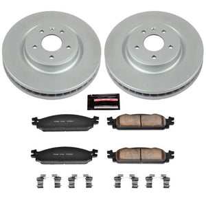 Power Stop 09-11 Ford Flex Front Z17 Evolution Geomet Coated Brake Kit