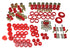 Energy Suspension 66-72 Chevelle Red Hyper-flex Master Bushing Set