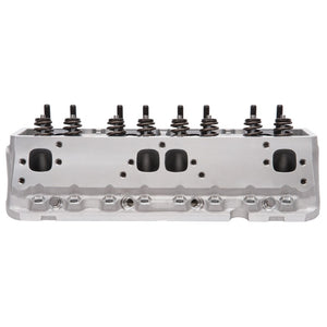 Edelbrock Cylinder Head Victor Jr SBC 23 Deg 220cc Complete for Hydraulic Roller Cam