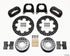 Wilwood Forged Dynalite Rear Drag Kit Drilled Rotor Chev 12 Bolt w/Clip Eliminator