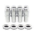 McGard Hex Lug Nut (Long Shank - 1in. / Duplex) - 9/16-18 / 7/8 Hex / 2.425in. L (8-Pack) - Chrome