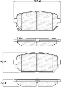 StopTech Street Brake Pads