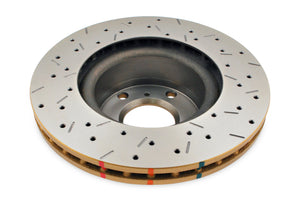 DBA 94-03 Nissan Maxima Rear 4000 Series Drilled & Slotted Rotor