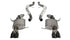 Corsa 2008-2012 BMW M3 Convertible E93 Black Sport Cat-Back Exhaust