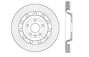 StopTech Slotted & Drilled Sport Brake Rotor