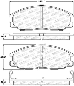 StopTech Street Brake Pads