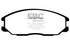 EBC 01-06 Hyundai Santa Fe 2.4 Ultimax2 Front Brake Pads