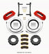 Wilwood TX6R Front Kit 15.00in Red 2011-2015 GM Truck/SUV 2500