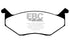 EBC 80-83 Chrysler Cordoba 3.7 Yellowstuff Front Brake Pads