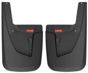 Husky Liners 19-22 RAM 2500/3500 w/o OEM Fender Flares Custom Rear Mud Guards - Black