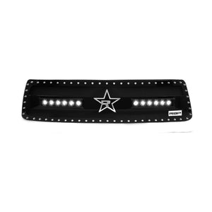 RBP RX-3 Midnight Edition Black LED Bar Grille (Studded) 10-13 Toyota Tundra (All)