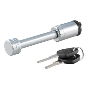 Curt 1/2in Hitch Lock (1-1/4in Receiver Barbell Chrome)