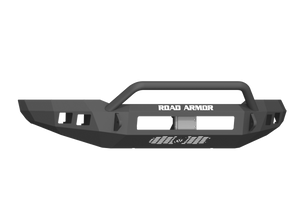 Road Armor 17-20 Ford Raptor Stealth Front Bumper w/Pre-Runner Guard - Tex Blk