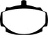 EBC 62-81 Mg MGB 1.8 Greenstuff Front Brake Pads