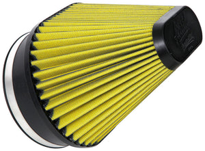 Airaid Universal Air Filter - Cone 6in F x 10-1/4x7-5/16in B x 5-5/8x2-5/8in T x 6-1/2in H-Synthamax